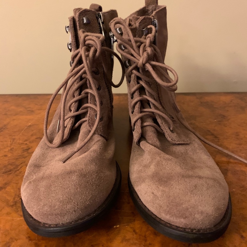 Sam Edelman Suede Tan Boots, 9.5M